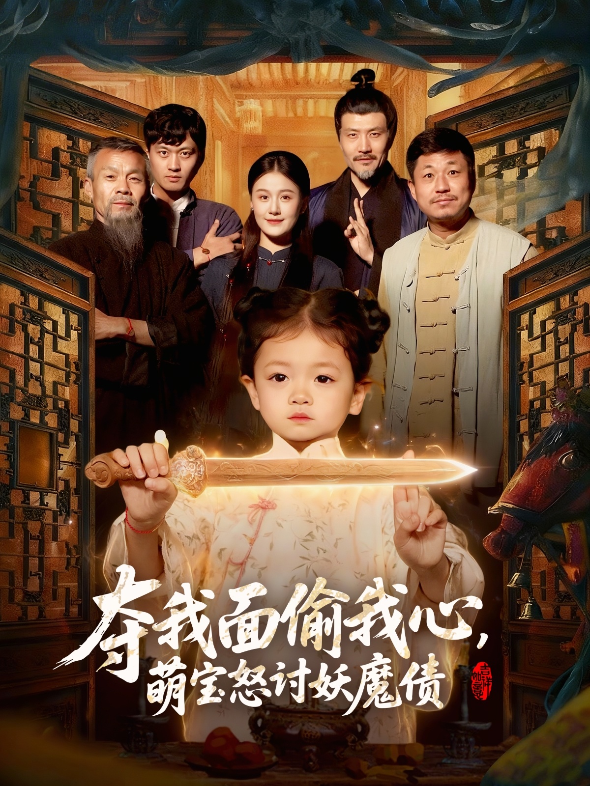 夺我面偷我心，萌宝怒讨妖魔债封面图