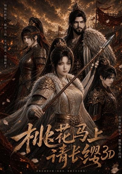 桃花马上请长缨3D封面图