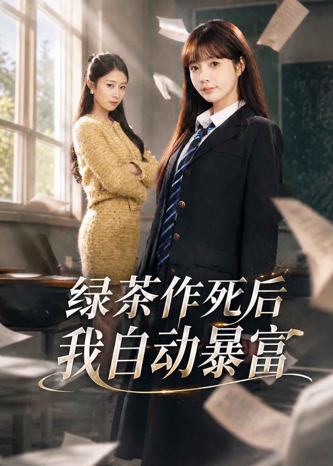 绿茶作死后我自动暴富封面图
