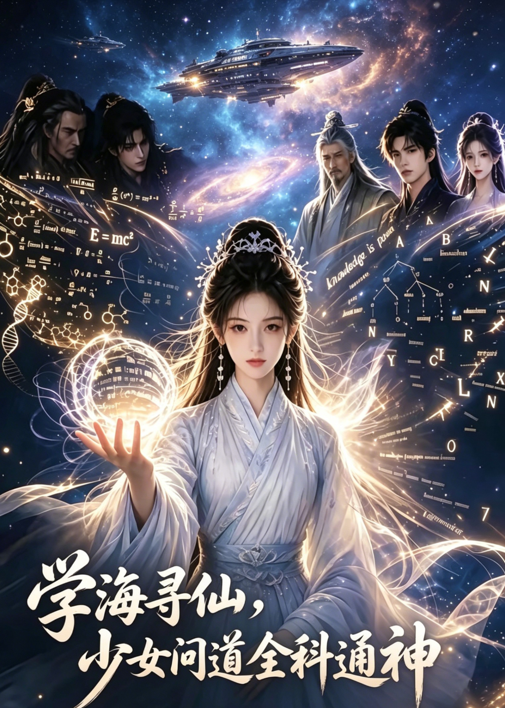学海寻仙，少女问道全科通神封面图